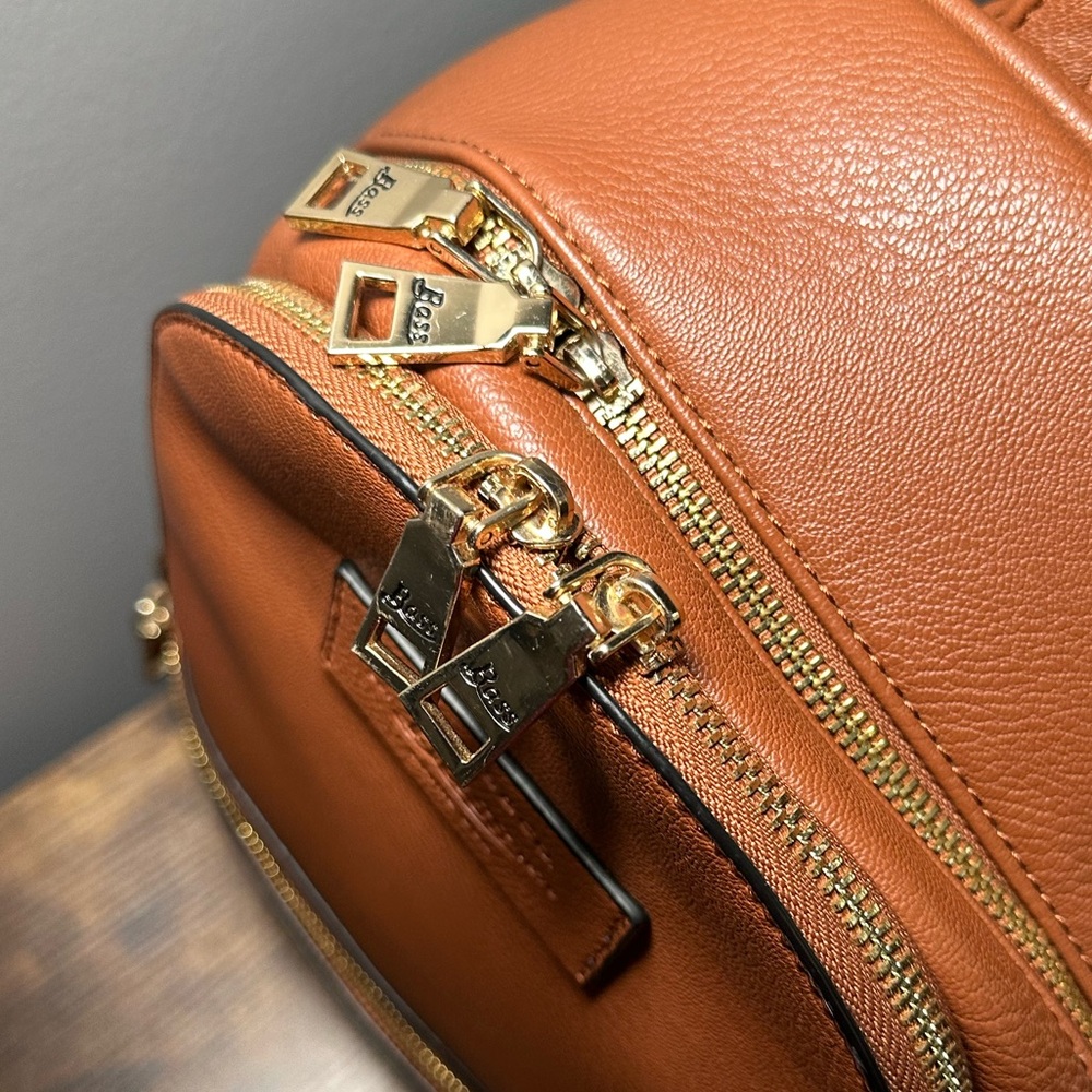 G.H. Bass & Co. Leather Backpack - Picture 8 of 15